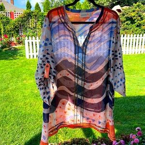 Chico’s Summer sheer top